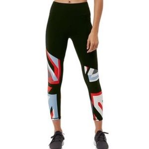 Sweaty Betty Union Jack Power Crop Leggings Size S